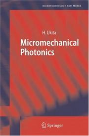 Front cover of Micromechanical Photonics (Microtechnology and MEMS) by H. Ukita