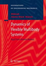 Front cover of Dynamics of flexible multibody systems by Edmund Wittbrodt