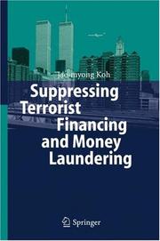 Front cover of Suppressing Terrorist Financing and Money Laundering by Jae-myong Koh