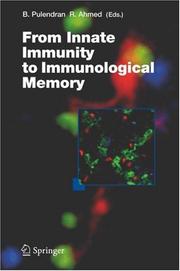 Cover of From Innate Immunity to Immunological Memory by Rafi Ahmed
