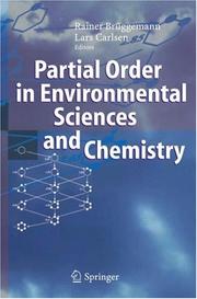 Front cover of Partial order in environmental sciences and chemistry by Rainer Brüggemann