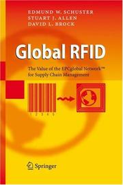 Cover of Global RFID by Edmund W. Schuster