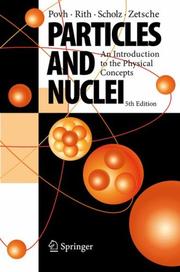 Front cover of Particles and Nuclei by Bogdan Povh