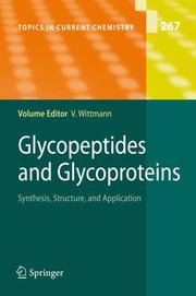 Front cover of Glycopeptides and Glycoproteins by Valentin Wittmann