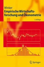 Front cover of Empirische Wirtschaftsforschung und Ökonometrie by Peter Winker