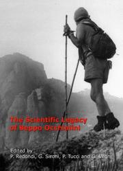 Cover of The scientific legacy of Beppo Occhialini by Pietro Redondi
