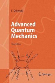Front cover of Quantenmechanik für Fortgeschrittene by Franz Schwabl
