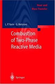 Front cover of Combustion of two-phase reactive media by L. P. Yarin