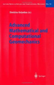 Front cover of Advanced Mathematical and Computational Geomechanics by Dimitrios Kolymbas