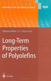 Front cover of Long-Term Properties of Polyolefins (Advances in Polymer Science) by Ann-Christine Albertsson