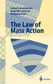 Front cover of The law of mass action by A. B Kudryavtsev