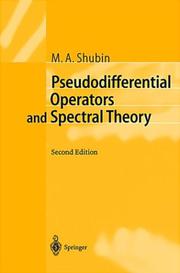 Front cover of Psevdodifferent︠s︡ialʹnye operatory i spektralʹnai︠a︡ teorii︠a︡ by M. A. Shubin