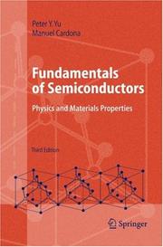 Front cover of Fundamentals of semiconductors by Peter Y. Yu