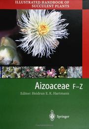 Front cover of Illustrated handbook of succulent plants by Heidrun E. K. Hartmann