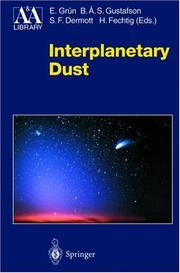 Cover of Interplanetary dust by Eberhard Grün