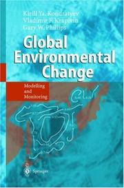 Front cover of Global environmental change by K. I︠A︡ Kondratʹev