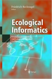 Cover of Ecological Informatics by Friedrich Recknagel