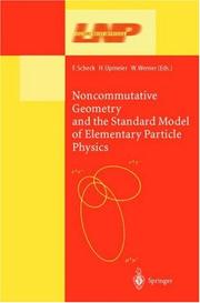 Front cover of Noncommutative geometry and the standard model of elementary particle physics by Florian Scheck