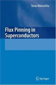 Front cover of Flux Pinning in Superconductors by Teruo Matsushita