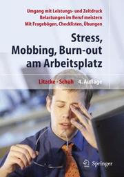 Cover of Stress, Mobbing und Burn-out am Arbeitsplatz by Sven Max Litzcke