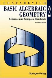 Front cover of Osnovy algebraicheskoĭ geometrii by I. R. Shafarevich