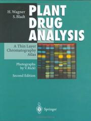 Cover of Drogenanalyse by Hildebert Wagner