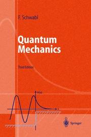 Cover of Quantenmechanik by Franz Schwabl