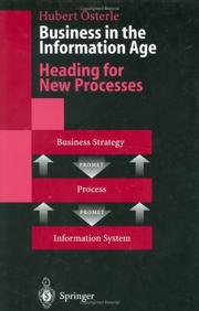 Front cover of Business in the information age by Hubert Österle