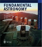 Cover of Fundamental astronomy by Hannu Karttunen