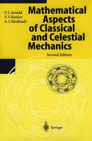 Front cover of Mathematical aspects of classical and celestial mechanics by V.V. Kozlov