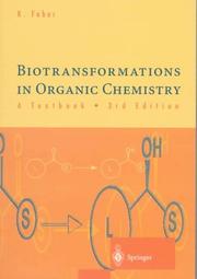 Front cover of Biotransformations in organic chemistry by K. Faber