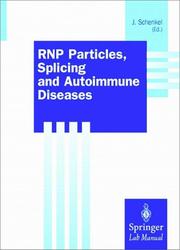 Front cover of RNP particles, splicing, and autoimmune diseases by Johannes Schenkel
