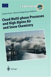 Front cover of Cloud multi-phase processes and high alpine air and snow chemistry by Sandro Fuzzi