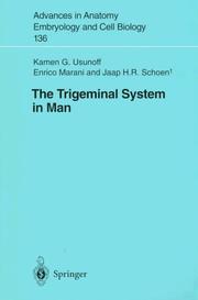 Front cover of The trigeminal system in man by K. G. Usunoff