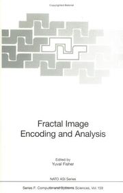 Front cover of Fractal image encoding and analysis by NATO Advanced Study Institute on Fractal Image Encoding and Analysis (1995 Trondheim, Norway)