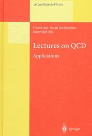 Cover of Lectures on QCD by Dieter Stoll