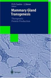 Front cover of Mammary Gland Transgenesis by Unknown