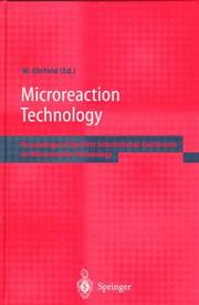 Front cover of Microreaction technology by International Conference on Microreaction Technology (1st 1997)