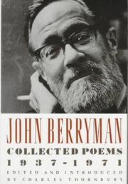Cover of Poems by John Berryman