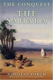 Cover of The conquest of the Sahara by Douglas Porch