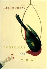 Cover of Conscious and verbal by Les A. Murray