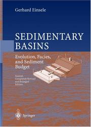 Cover of Sedimentary basins by Gerhard Einsele