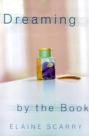 Front cover of Dreaming by the book by Elaine Scarry