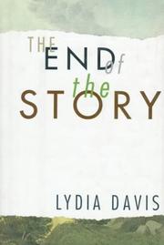 Front cover of The end of the story by Lydia Davis
