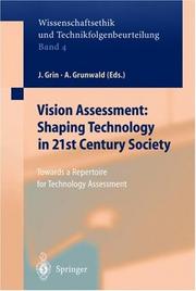Cover of Vision assessment by John Grin