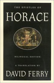 Cover of Epistles by Horace