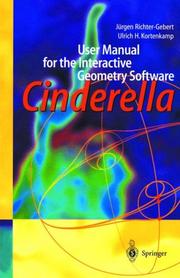 Cover of User manual for the interactive geometry software Cinderella by Jürgen Richter-Gebert