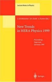 Front cover of New trends in HERA physics 1999 by B. A. Kniehl
