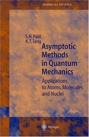 Front cover of Asymptotic methods in quantum mechanics by S. H. Patil