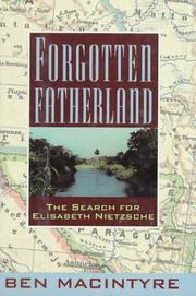 Cover of Forgotten fatherland by Ben Macintyre